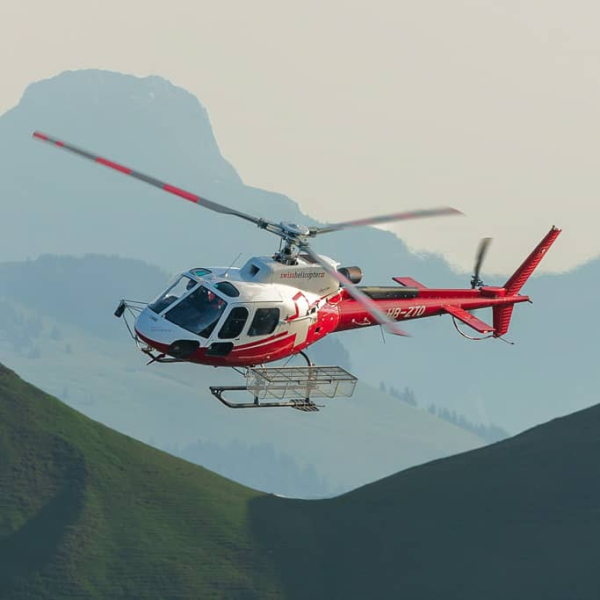 Volo di prova con H125 Ecureuil
